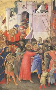 Simone Martini The Carrying of the Cross (mk05) China oil painting art